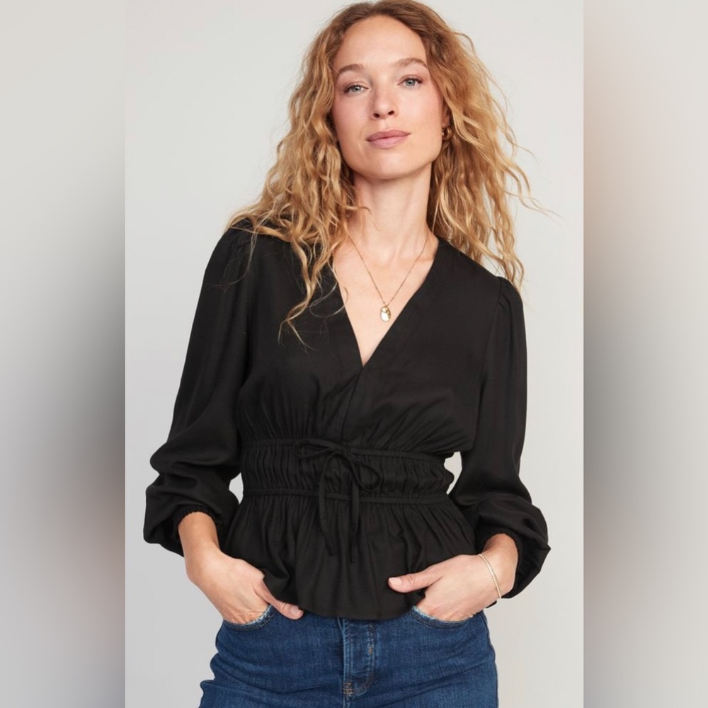 Old Navy Smocked Blouse